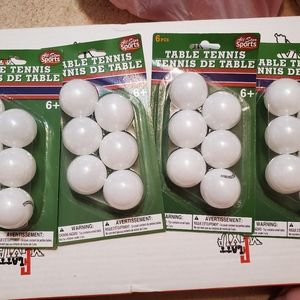 Ping pong balls